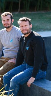 Nos experts piscines Paul et Malo