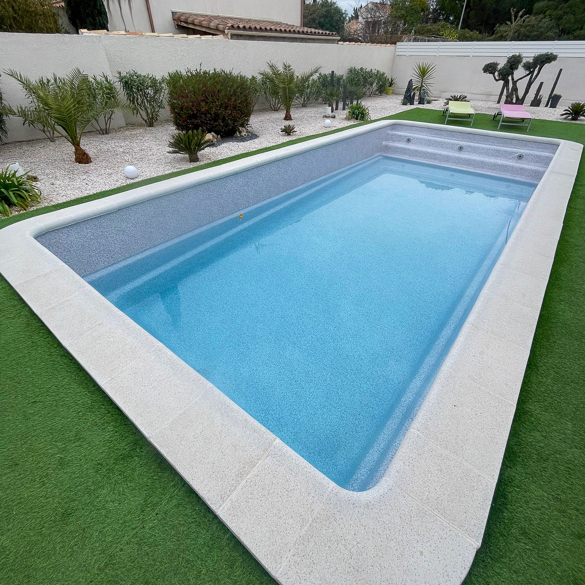 Rénovation de piscine coque à Montpellier